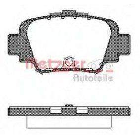 Bremsbeläge 1170734 von METZGER günstig für 37,67 € online kaufen