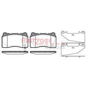 Bremsbeläge 1170745 von METZGER günstig für 78,89 € online kaufen