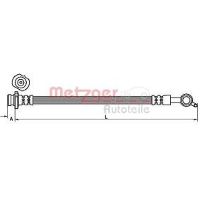 Bremsschlauch 4110863 von METZGER günstig für 18,14 € online kaufen