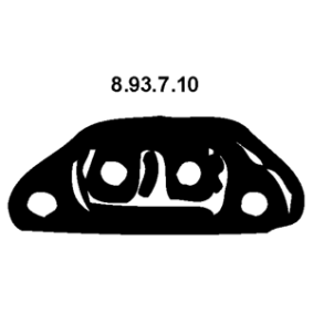 Achetez des Anneau de fixation, silencieux EBERSPÄCHER 8.93.7.10 à prix pour 3,07 €