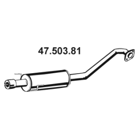 Comprar Silenciador intermedio de EBERSPÄCHER 47.503.81 a bajo precio de 176,06 €