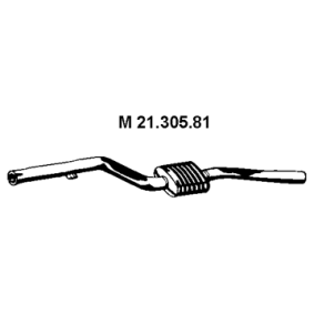 Mittelschalldämpfer 21.305.81 von EBERSPÄCHER günstig für 425,87 € online kaufen