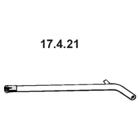Abgasrohr 17.4.21 von EBERSPÄCHER günstig für 59,05 € online kaufen