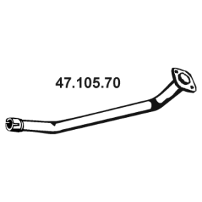 Abgasrohr 47.105.70 von EBERSPÄCHER günstig für 81,46 € online kaufen