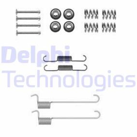Achetez des Kit d'accessoires, mâchoires de frein de stationnement DELPHI LY1379 à prix pour 9,42 €