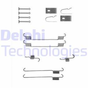 Achetez des Kit d'accessoires, mâchoires de frein de stationnement DELPHI LY1388 à prix pour 23,24 €