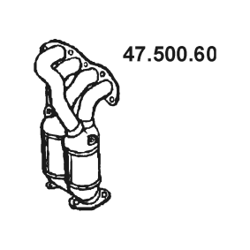 Comprar Catalizador de EBERSPÄCHER 47.500.60 a bajo precio de 908,57 €