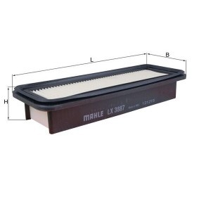 Acquista Filtro aria da KNECHT LX 3887 a buon mercato per soli 17,84 €