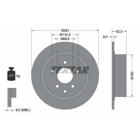 Compre Discos de freno de TEXTAR online para Altima VI (L34) a precios moderados