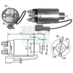 Compre Solenoide de arranque de HOFFER online para PRIMERA (P12) a precios moderados