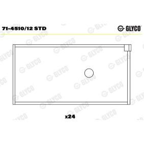 Köp Vevstakslager av GLYCO 71-4510/12 STD till det låga priset 1573,20 kr