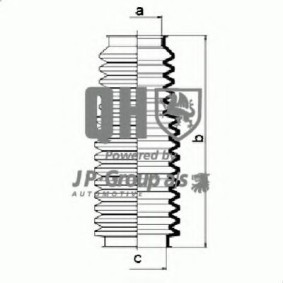 Acquista Kit soffietto, Sterzo da JP GROUP 1444701119 a buon mercato per soli 11,15 €