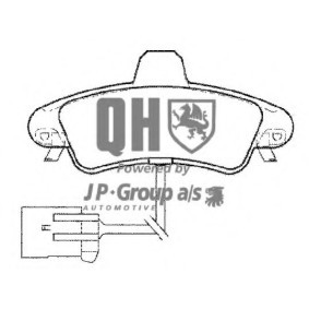 Bremsbeläge 1563700319 von JP GROUP günstig für 15,31 € online kaufen