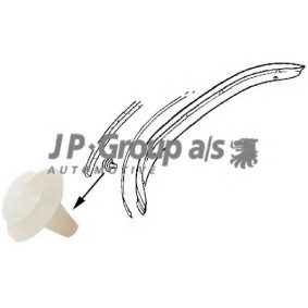 Compre Suporte pára-choques de JP GROUP online para SCIROCCO (53) a preços moderados
