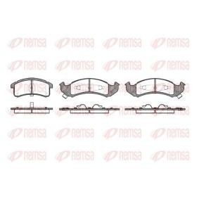 Achetez des Plaquettes de frein REMSA 0569.00 à prix pour 83,94 €