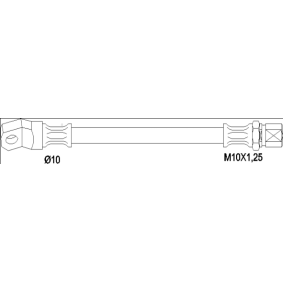 Comprar Latiguillo de freno de REMSA 1902.01 a bajo precio de 16,70 €