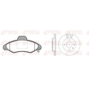Achetez des Kit disque et plaquette de frein de chez REMSA en ligne pour Escort Mk6 Berline (GAL, AFL) à prix modérés