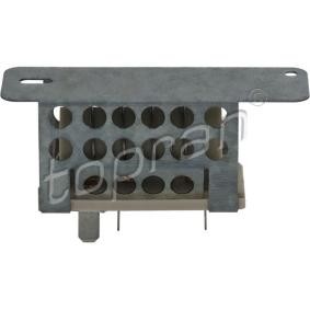Achetez des Résistance, pulseur d'air habitacle TOPRAN 304 211 à prix pour 11,56 €
