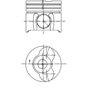 Achetez des Piston KOLBENSCHMIDT 40293620 à prix pour 237,15 €