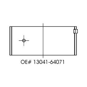 Comprar Juego de cojinetes de biela de KOLBENSCHMIDT CB-1448A STD a bajo precio de 46,21 €