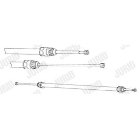 Handbremsseil 432928J von JURID günstig für 15,05 € online kaufen