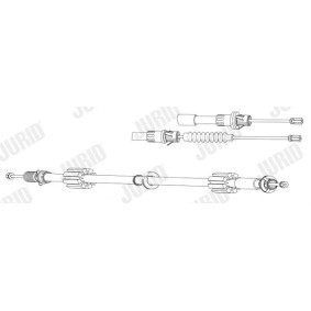 Handbremsseil 432934J von JURID günstig für 27,31 € online kaufen