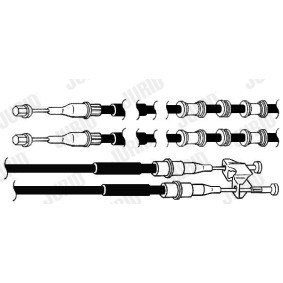 Comprar Cable de freno de mano de JURID 432936J a bajo precio de 59,63 €