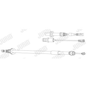 Handbremsseil 433021J von JURID günstig für 23,30 € online kaufen