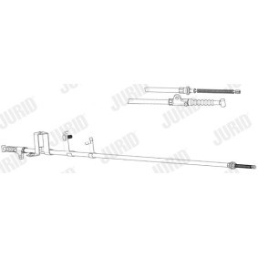 Handbremsseil 434365J von JURID günstig für 40,79 € online kaufen