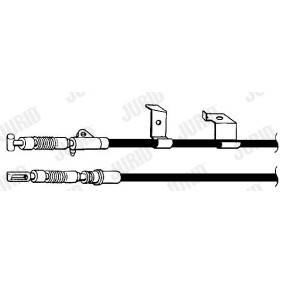 Handbremsseil 434373J von JURID günstig für 41,07 € online kaufen