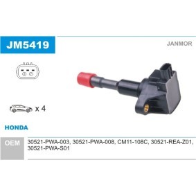 Compre Bobina de ignição da JANMOR JM5419 a um preço baixo por 43,65 €