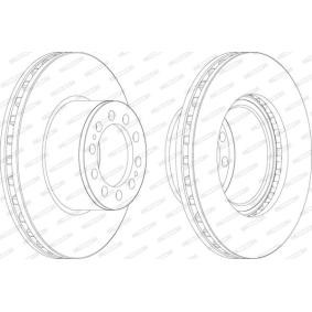 Comprar Disco de freno de FERODO FCR323A a bajo precio de 152,53 €