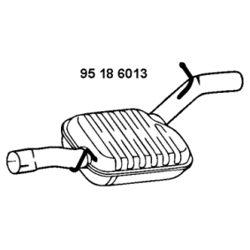 Osta Etuäänenvaimentaja EBERSPÄCHER:llä 95 18 6013 edullisesti hintaan 271,30 €