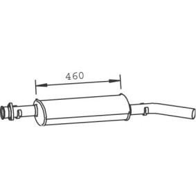 Achetez des Silencieux intermédiaire DINEX 33306 à prix pour 1057,89 €