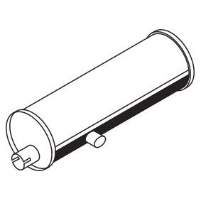 Compre Panela de escape central / traseira da DINEX 50357 a um preço baixo por 95,99 €