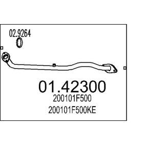 Abgasrohr 01.42300 von MTS günstig für 51,73 € online kaufen