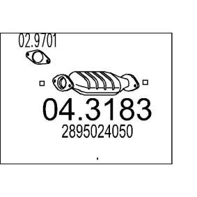 Katalysator 04.3183 von MTS günstig für 298,77 € online kaufen