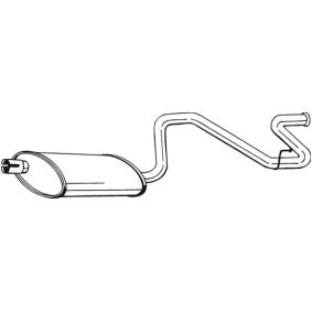 Compre Panela de escape dianteira de BOSAL online para LAND CRUISER 80 (_J8_) a preços moderados