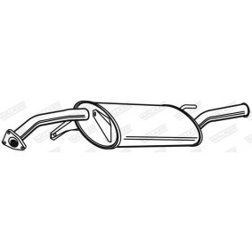 Compre Panela de escape traseira da WALKER 22114 a um preço baixo por 80,51 €