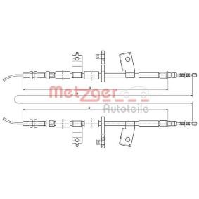 Compre Cabo de aço, travão de estacionamento da METZGER 17.3513 a um preço baixo por 46,71 €