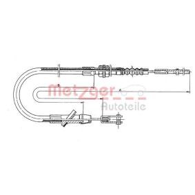 Acquista Cavo frizione da METZGER online per SJ 410 a prezzi moderati