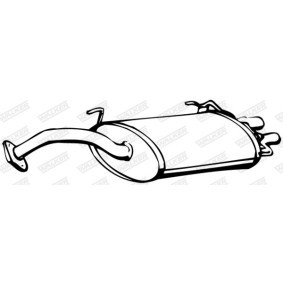 Achetez des Pot d'échappement de chez WALKER en ligne pour Celica 3/5 portes (_T16_) à prix modérés