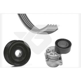 Comprar Juego de correas trapeciales poli V de HUTCHINSON KHV 190 a bajo precio de 129,30 €