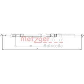Compre Cable de freno de mano de METZGER online para 5 Sedán (E60) a precios moderados
