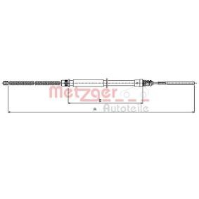 Comprar Cable de freno de mano de METZGER 491.5 a bajo precio de 15,25 €