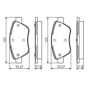 Bremsbeläge 0 986 495 102 von BOSCH günstig für 24,75 € online kaufen