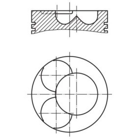 Kjøp Stempel av MAHLE ORIGINAL 008 35 03 til den lave prisen 1610,44 NOK