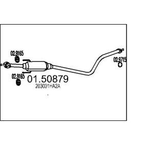 Compre Silenciador intermedio de MTS online para MICRA IV (K13) a precios moderados