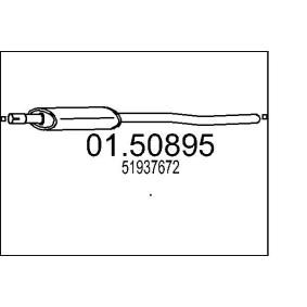 Comprar Silenciador intermedio de MTS 01.50895 a bajo precio de 65,54 €
