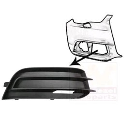 Compre Grelha de pára-choques de VAN WEZEL online para A1 Sportback (8XA, 8XF) a preços moderados